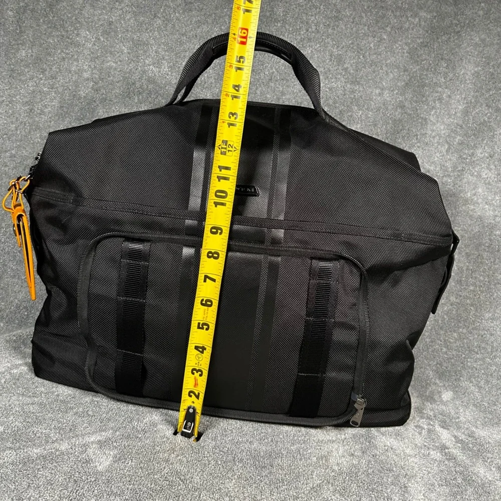 MINI Cooper by TUMI Travel Duffel Bag Black Ballistic Nylon Backpack 68849DVC